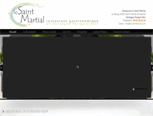 Tablet Screenshot of lesaintmartial.com